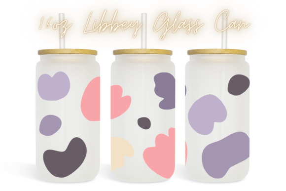 Aesthetic Boho Kawaii 16oz Libbey Can Graphics