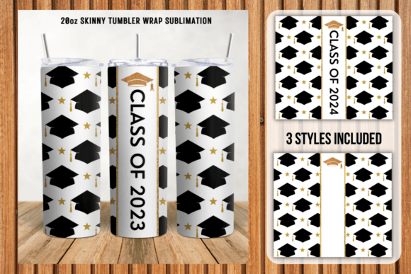 Class of 2023-2024 Tumbler Sublimation Graphics