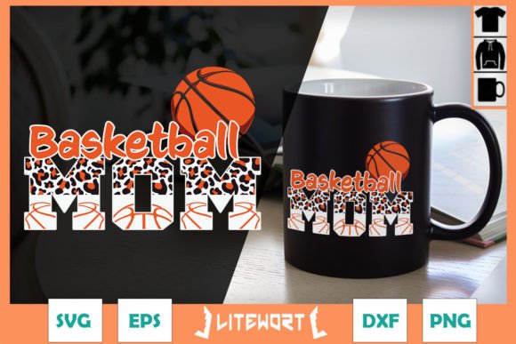 Mother’s Day Basketball Mom Graphics for Crafts